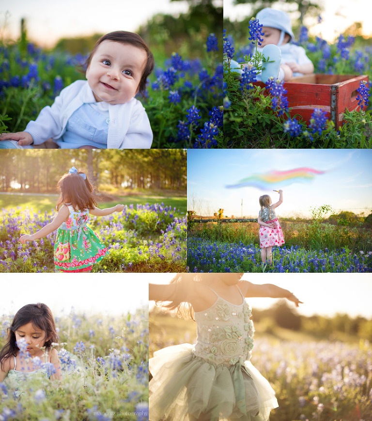 Bluebonnet Spring Sessions Houston TX Child Photographer