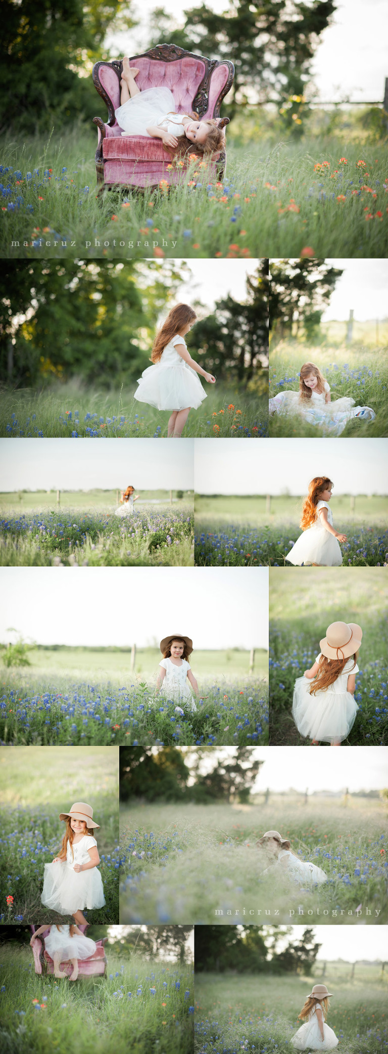 Houston Bluebonnet Child Photographer 