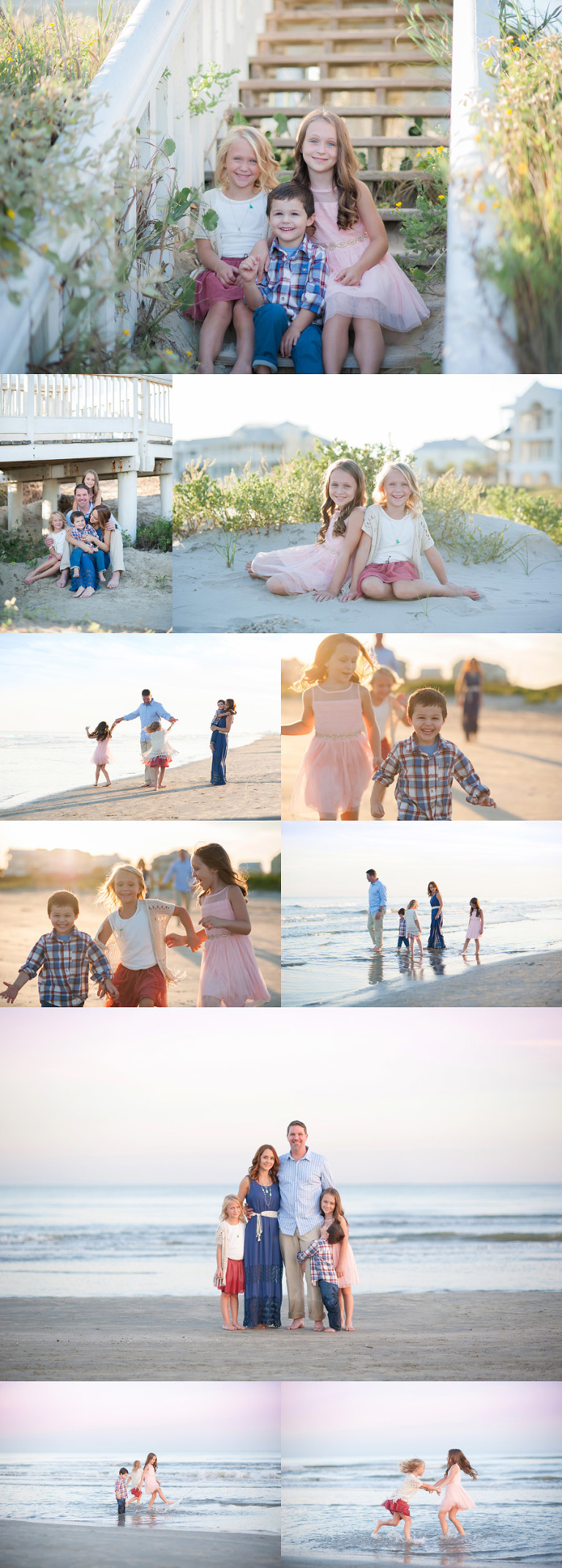 Galveston Beach Family Photographer 