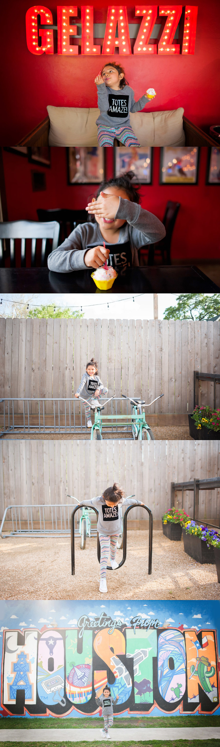 gelato and graffiti... Houston Child Photographer 