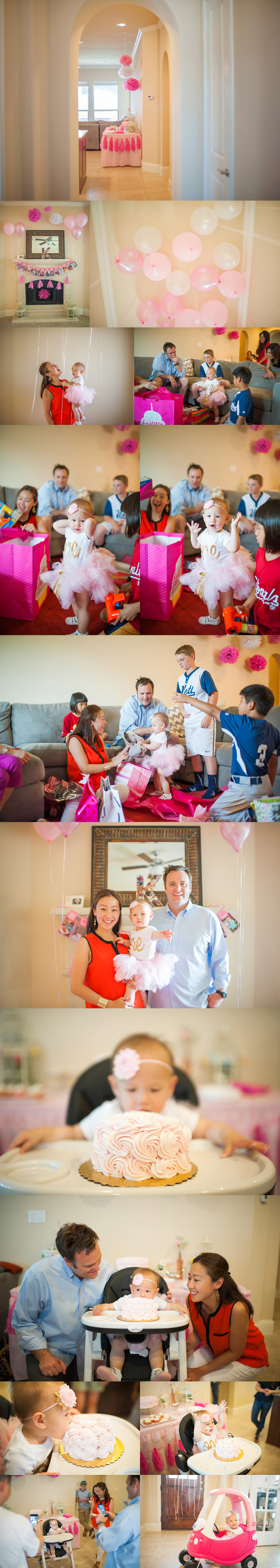 Pink all the way... Houston Texas Birthday Party Photographer 