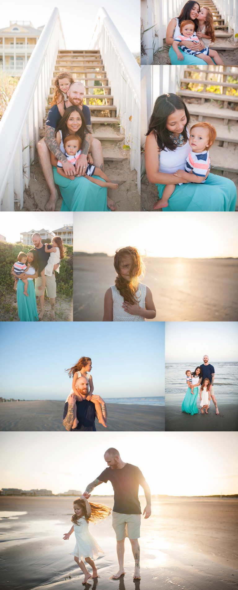 The beach was perfection... Galveston Family Photographer