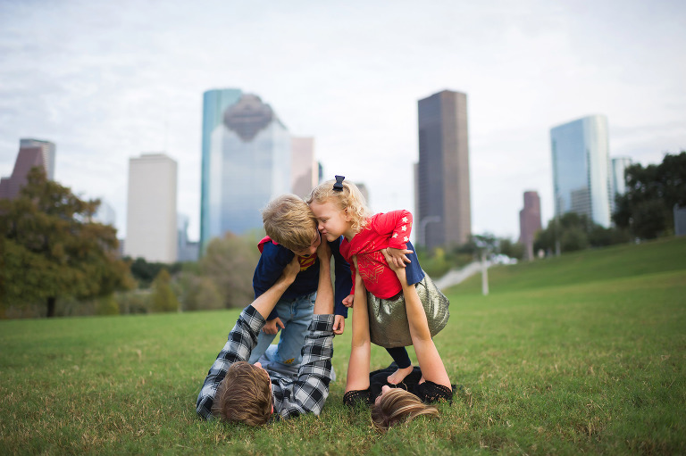 superhero family... downtown houston photographer