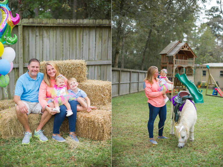 Rainbows and Unicorns... Houston Birthday Party Photographer 