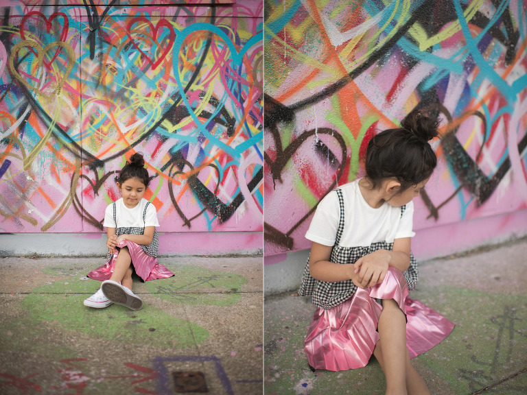 Beautiful heart wall in downtown Houston. Every day is LOVE day... Family Photographer Houston