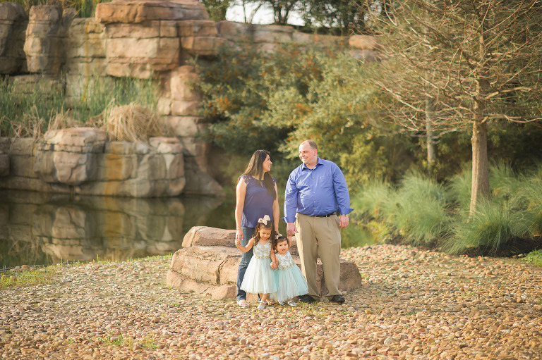 Precious family of four captured by Maricruz Photography.