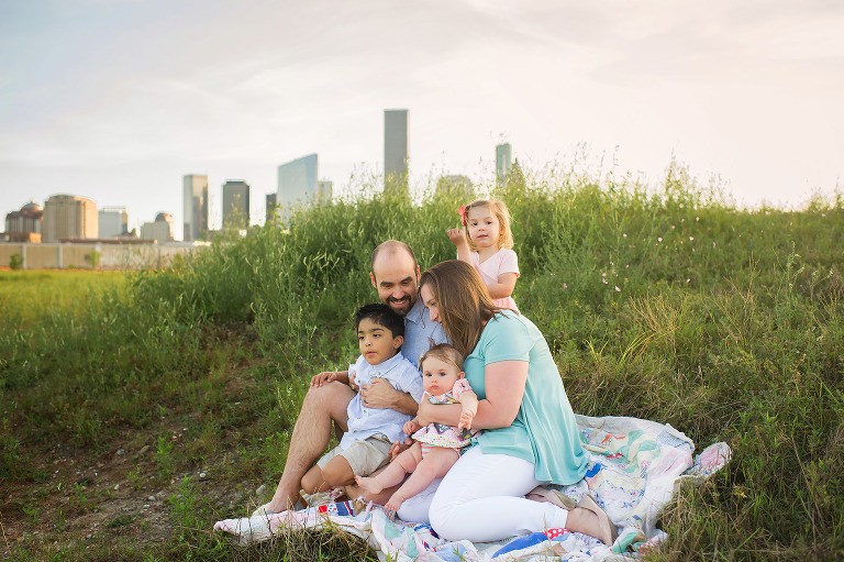 Perfect lifestyle family photo in Houston. 