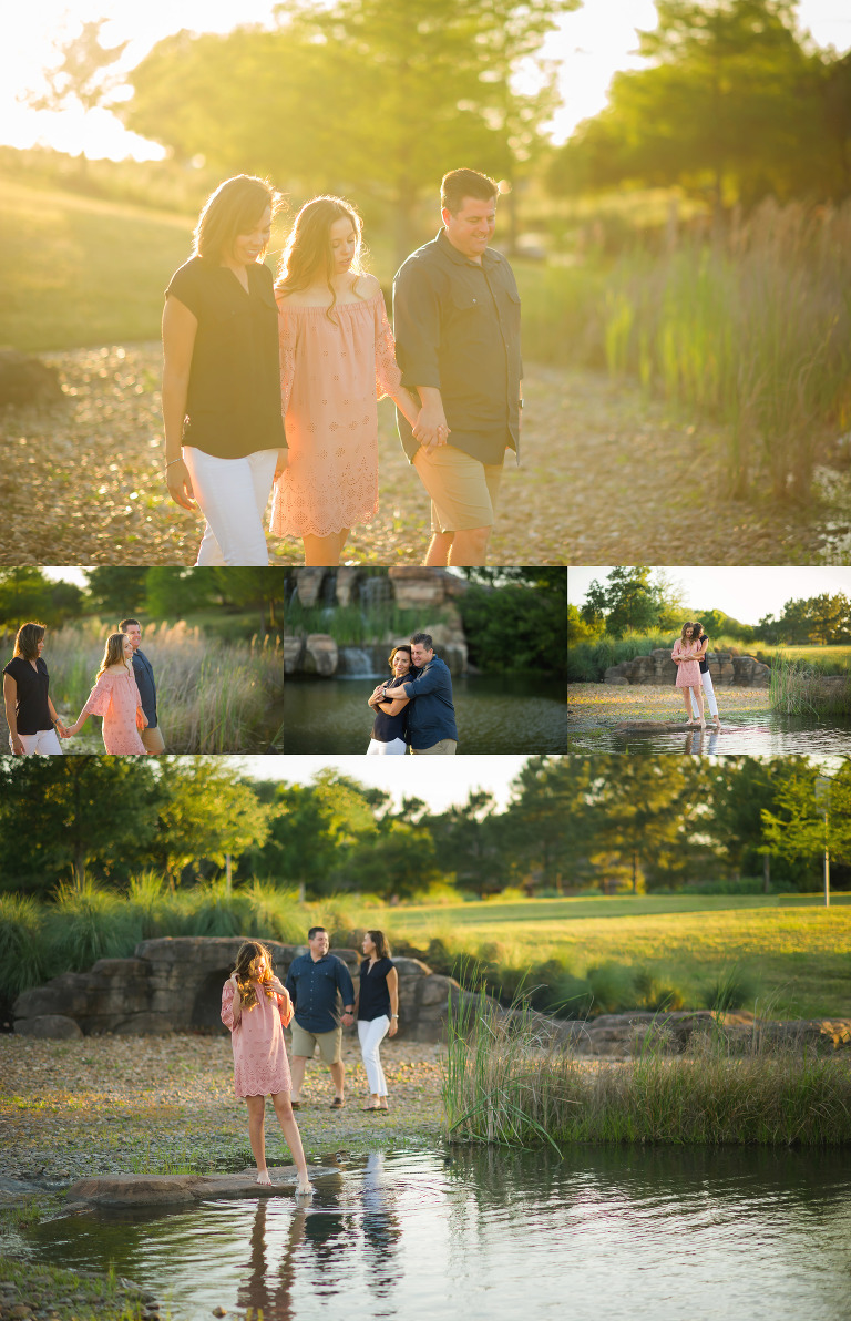 Sunset photo session in Houston Texas is magical..