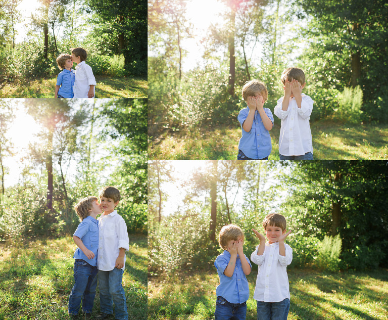 Blue, Blue, and more Blue... Houston Candid Newborn Photography