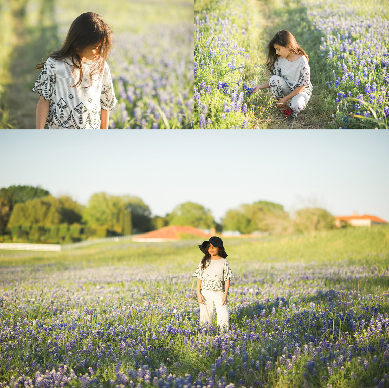 Last years bluebonnets - Houston Child Photography