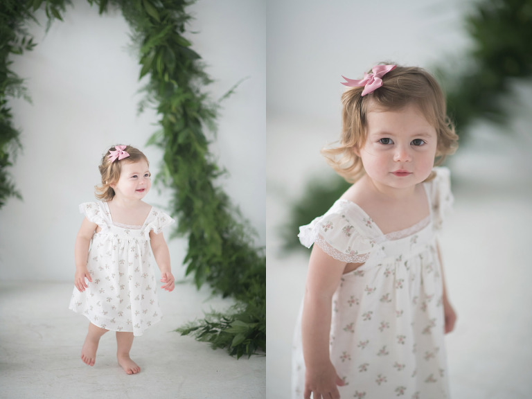Spring baby sessions in Houston.